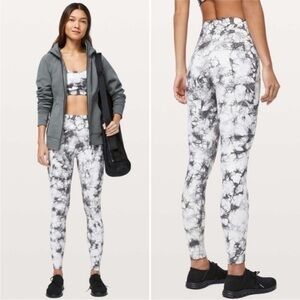 🍋 Lululemon Wunder Under High Rise Tight *Dual Shibori
